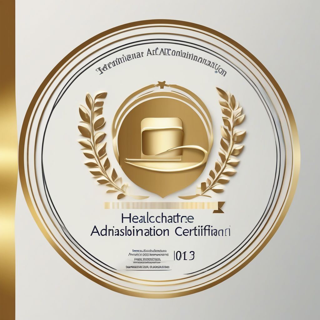 healthcare administrator certificate